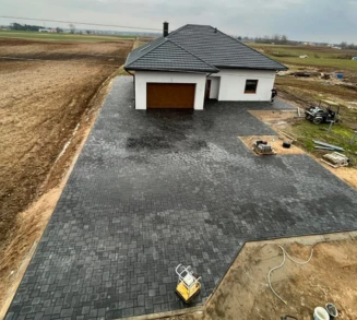 Podjazd z kostki brukowej Białystok